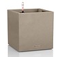 Lechuza - plantenbak CANTO STONE Low 30 zandbeige  ALL-IN-ONE set