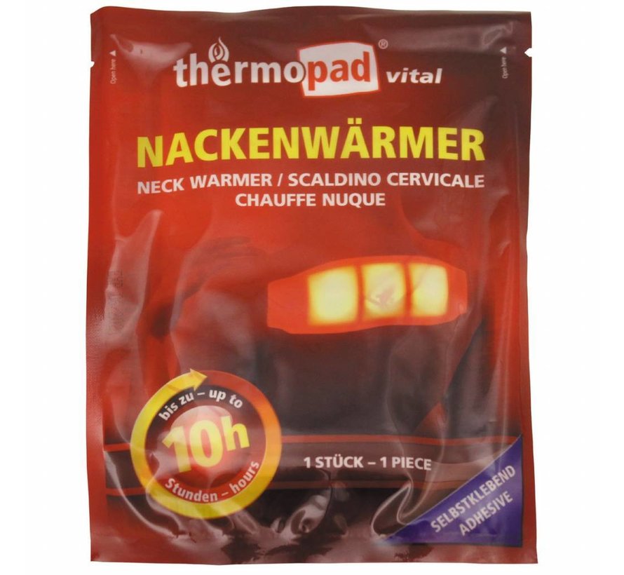 Max Fuchs - Nekwarmer  -  "Thermopad"  -  6-pack  -  eenmalig gebruik