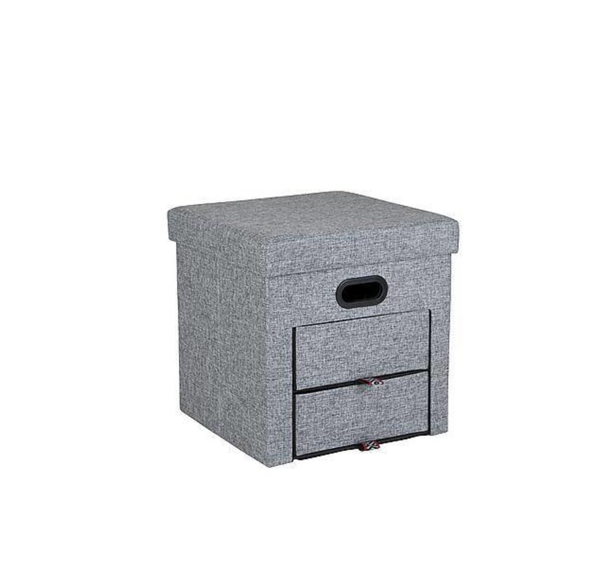 Bo-Camp - Urban Outdoor - Ottoman - Holborn - Grijs