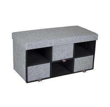 Bo-Camp Bo-Camp - Urban Outdoor - Ottoman - Barnet - Grijs