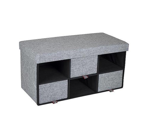 Bo-Camp Bo-Camp - Urban Outdoor - Ottoman - Barnet - Grijs