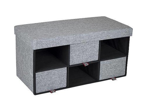 Bo-Camp Bo-Camp - Urban Outdoor - Ottoman - Barnet - Grijs