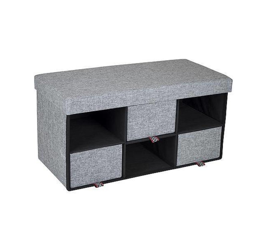 Bo-Camp - Urban Outdoor - Ottoman - Barnet - Grijs