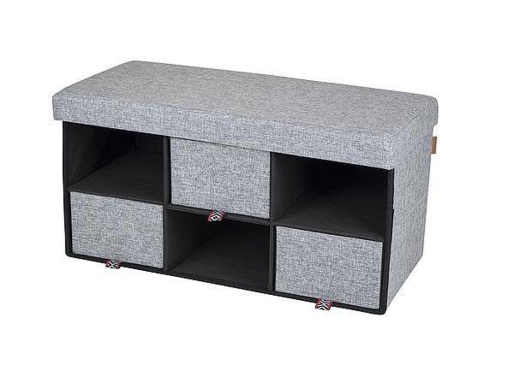 Bo-Camp Bo-Camp - Urban Outdoor - Ottoman - Barnet - Grijs