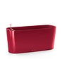 Lechuza-  Pflanzgefäß DELTA PREMIUM 20 Scarlet red high-gloss ALL-IN-ONE Set