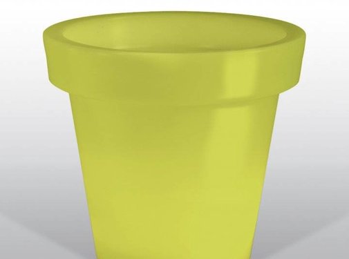 BLOOM POT NO LIGHT – Blumentopf ohne Licht – grün - 44 x 40 cm (B x H)