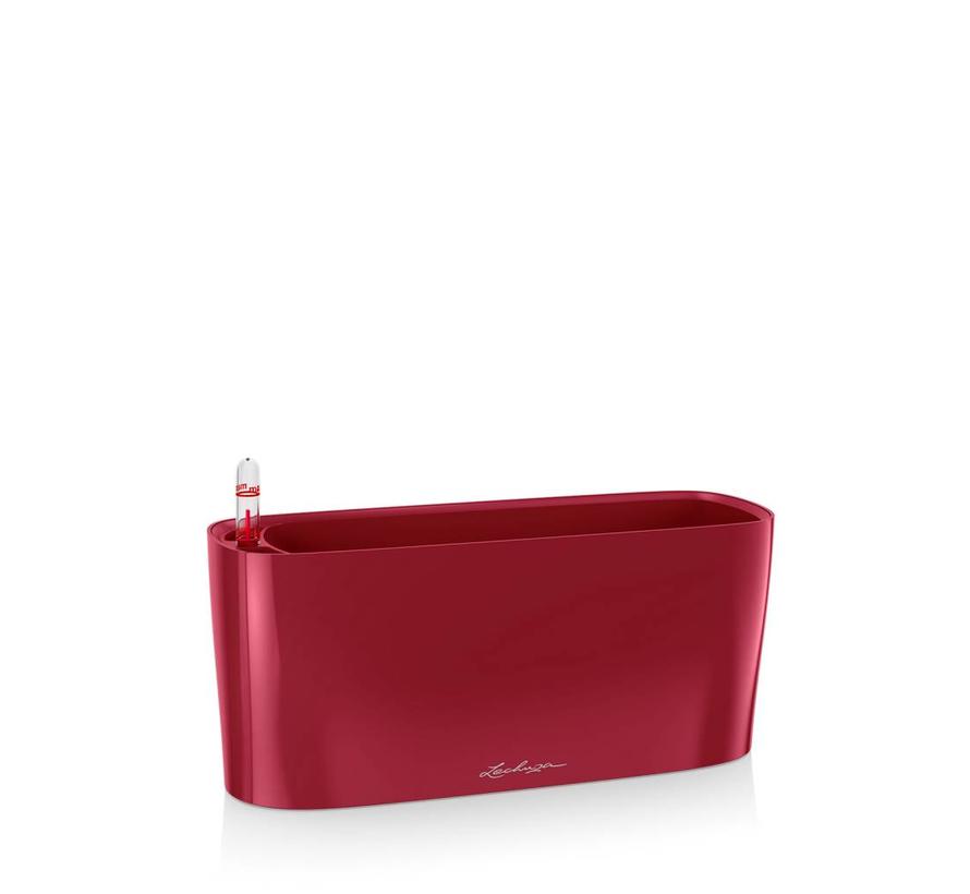 Lechuza- Delta 10 Table planters scarlet red glossy