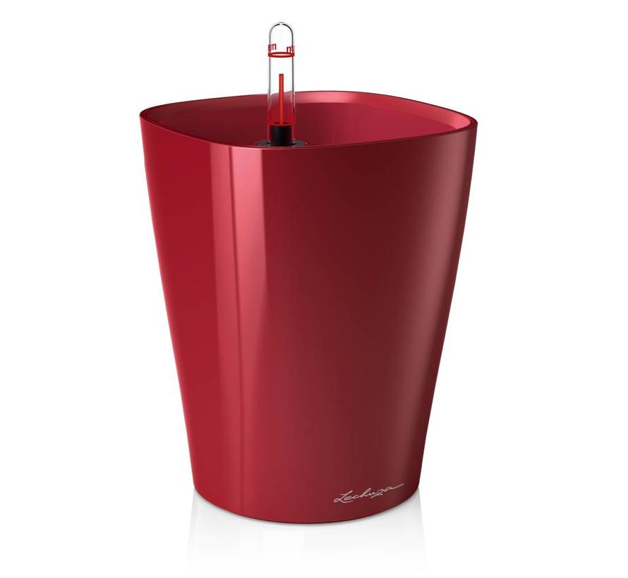 Lechuza- Deltini Scarlet red high-gloss ALL-IN-ONE