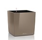 Lechuza- CUBE Premium 50 taupe hoogglans ALL-IN-ONE