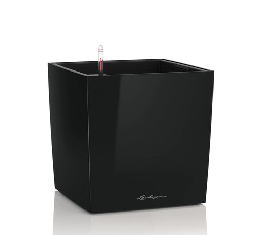 Lechuza Lechuza- CUBE Premium 50 black glossy