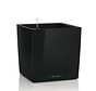 Lechuza- CUBE Premium 50 black glossy