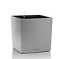 Lechuza- CUBE Premium 30 zilver metallic  ALL-IN-ONE