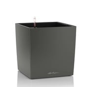 Lechuza Lechuza- CUBE Premium 30 charcoal metallic