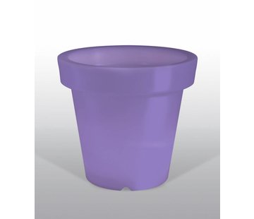 BLOOM POT NO LIGHT - bloempot zonder licht - paars - 66  x 60 cm (b x h)