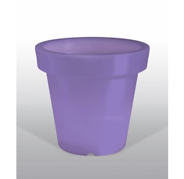 BLOOM POT NO LIGHT - pot de fleurs sans lumière - violet - 66 x 60 cm (l x h)