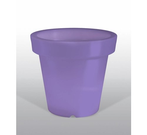 BLOOM POT NO LIGHT - bloempot zonder licht - paars - 66  x 60 cm (b x h)