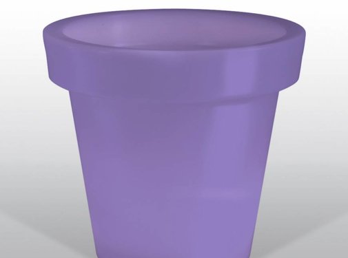 BLOOM POT NO LIGHT – Blumentopf ohne Licht – lila - 66 x 60 cm (B x H)