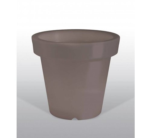 BLOOM POT NO LIGHT - bloempot zonder licht - taupe - 66  x 60 cm (b x h)