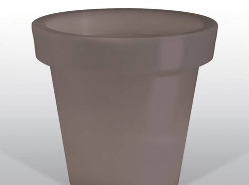 BLOOM POT NO LIGHT - pot de fleurs sans lumière - taupe - 66 x 60 cm (l x h)