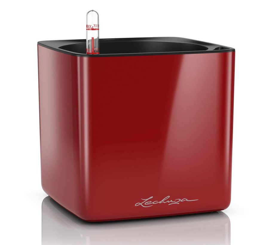 Lechuza - CUBE GLOSSY 16 Scharlakenrood hoogglans ALL-IN-ONE