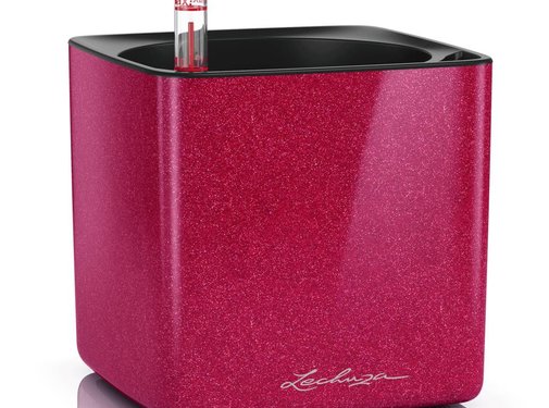 Lechuza Lechuza - CUBE GLOSSY KISS 14 Cherry Pie glitter hoogglans ALL-IN-ONE LEC13514 4008789135148