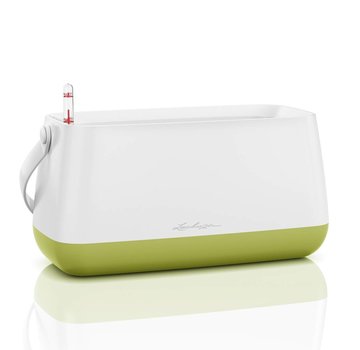 Lechuza Lechuza - YULA plantbag white/pistachio semi-gloss ALL-IN-ONE LEC13871 4008789138712