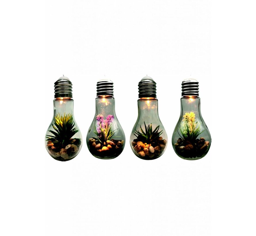 Deco LED Kunstplantlamp 9x18,5x9cm