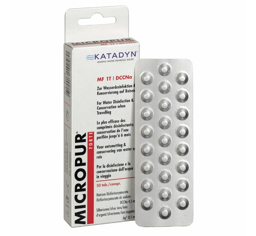 Katadyn - Katadyn -  "Micropur Forte MF 1T" -  50 comprimés