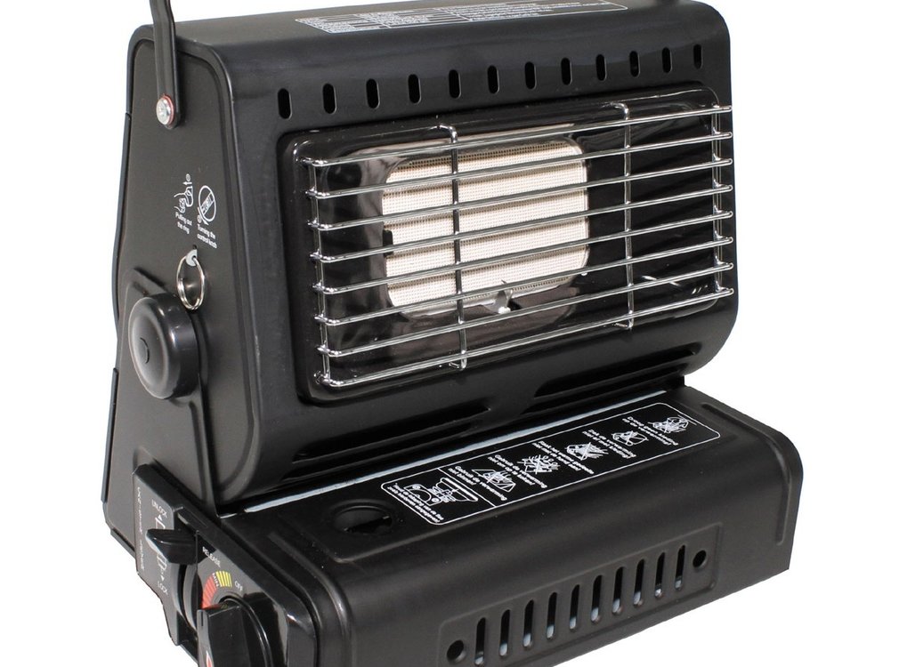 Fox Outdoor Fox Outdoor - Gasheizer -  mit Piezo-Zündung -  schwarz