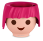 Lechuza - Playmobil - OJO ruby pink  ALL-IN-ONE