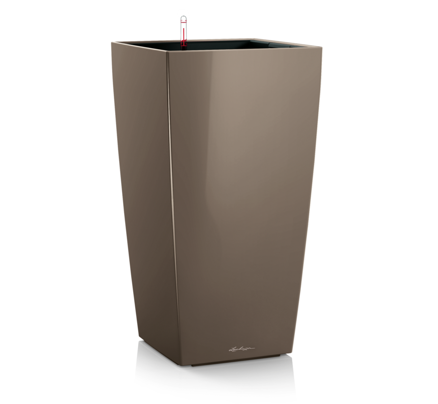 Lechuza -  Cubico Premium 30  Taupe hoogglans ALL-IN-ONE
