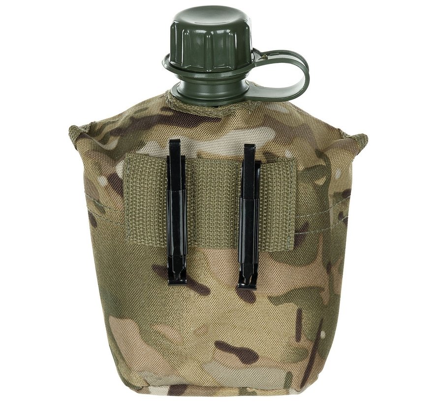 MFH - US Plastikfeldflasche -  1 l -  Hülle -  operation-ca. -  BPA-frei