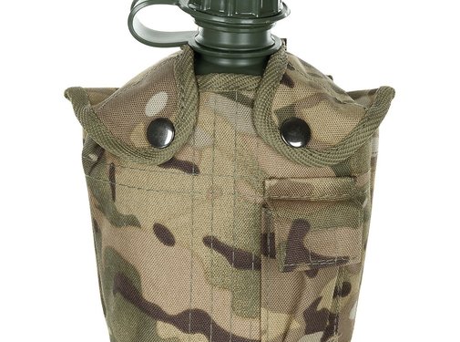 MFH MFH - Gourde plastique US -  1 l -  avec housse -  operation camo