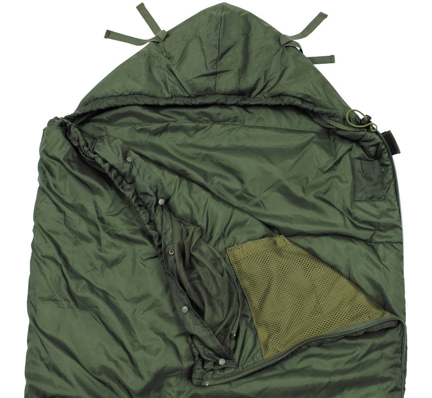 MFH Army green sac de couchage léger britannique type "High Defence"