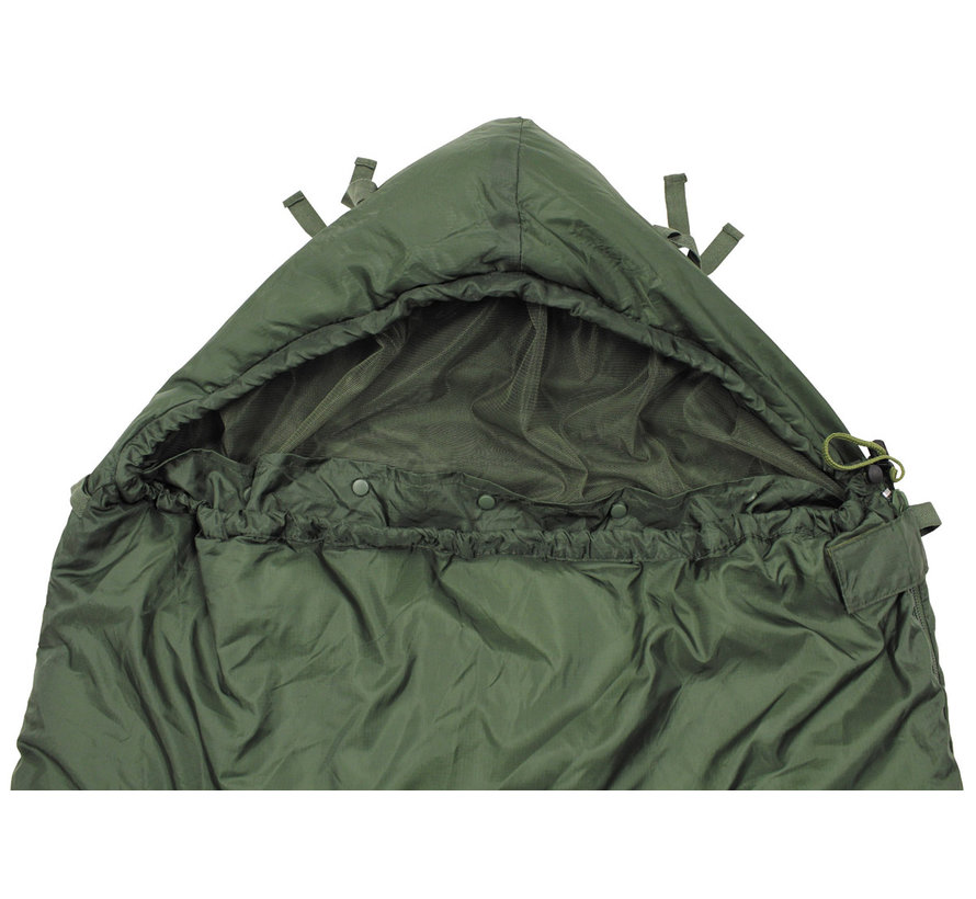 MFH Army green sac de couchage léger britannique type "High Defence"