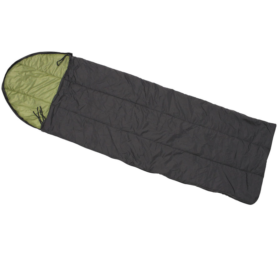 MFH High Defence - Brit. Schlafsack - schwarz - "Warm Weather"