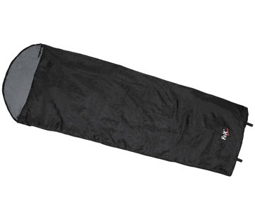 Fox Outdoor Fox Outdoor zwarte mummie slaapzak uitvoering Extra licht