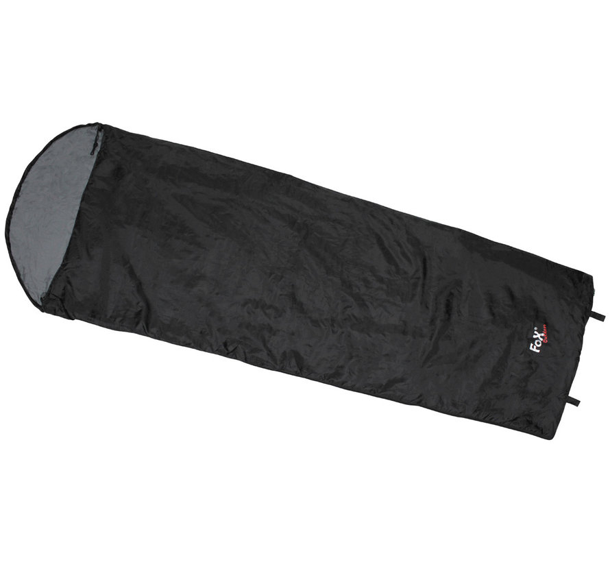 Fox Outdoor schwarze Mumie Schlafsack Version Extra leicht