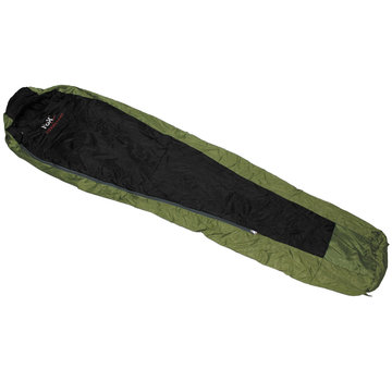 Fox Outdoor Sac de couchage Fox Outdoor "Duralight" dans les couleurs vert armée et noir