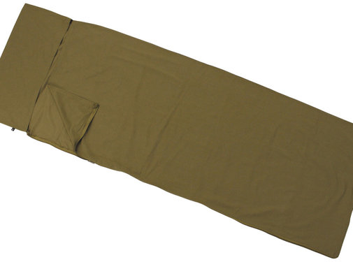 Fox Outdoor Fox Outdoor - Hüttenschlafsack -  "Lusen" -  coyote tan -  Baumwolle