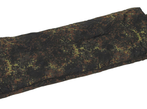 MFH Sac de couchage des pilotes israéliens avec camouflage de tache avec fermeture à pression et poignée de transport