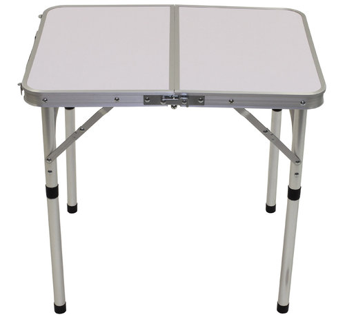 Fox Outdoor Table de camping extérieure pliable en aluminium avec poignée de transport.