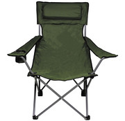 Fox Outdoor Fox Outdoor - Chaise pliante -  Deluxe -  vert -  dossier et accoudoir