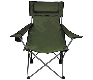 Fox Outdoor Fox Outdoor - Chaise pliante -  Deluxe -  vert -  dossier et accoudoir