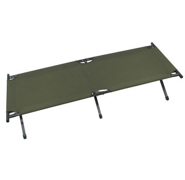 MFH MFH - lit de camp portefeuille -  alu -  vert -  190 x 66 x 42 cm