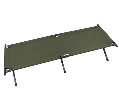 MFH MFH - lit de camp portefeuille - alu - vert - 190 x 66 x 42 cm