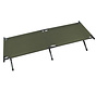 MFH - lit de camp portefeuille -  alu -  vert -  190 x 66 x 42 cm