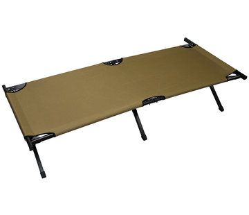 MFH MFH - lit de camp portefeuille -  alu -  coyote -  190x66x42 cm -  am.