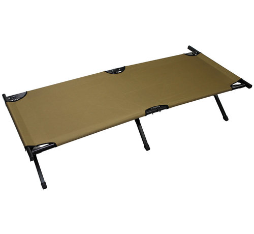 MFH MFH - lit de camp portefeuille -  alu -  coyote -  190x66x42 cm -  am.