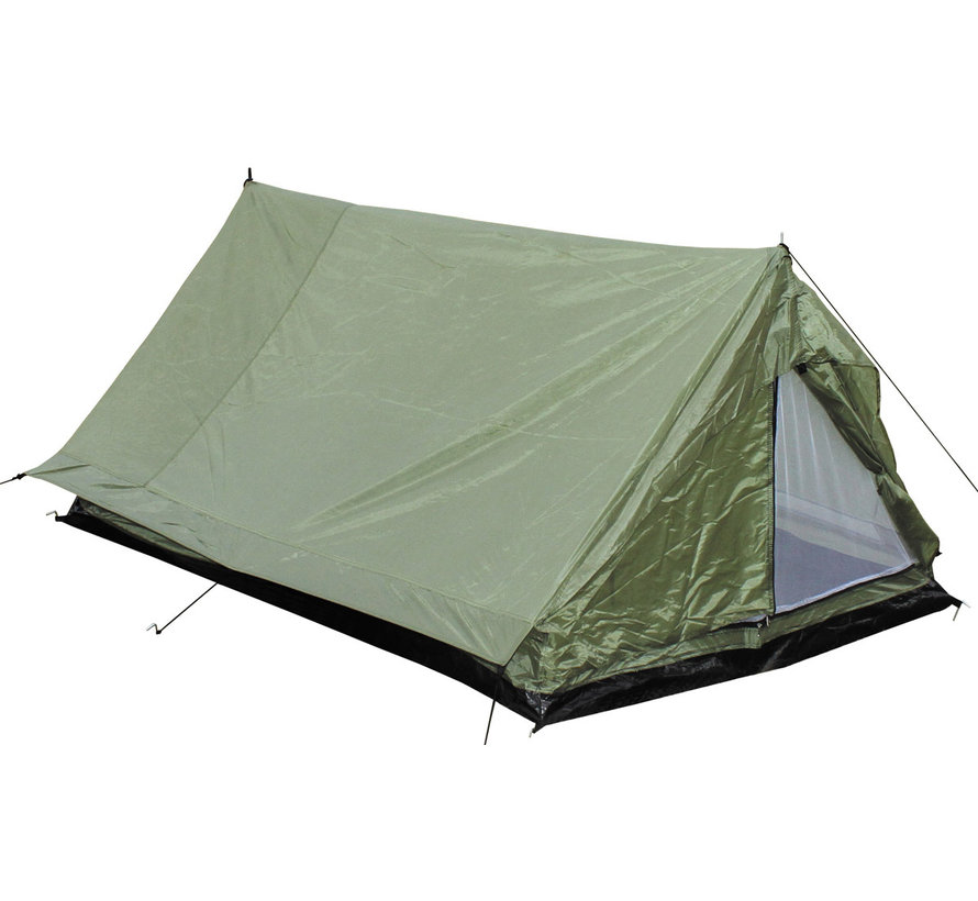 MFH - Tente "Minipack" -  2 personnes -  kaki -  213x137x97cm